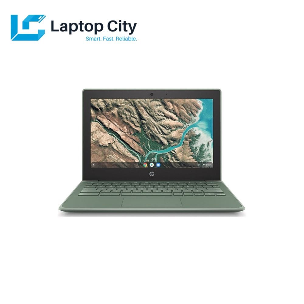 HP Chromebook 11e G8 front view with 11.6″ HD display